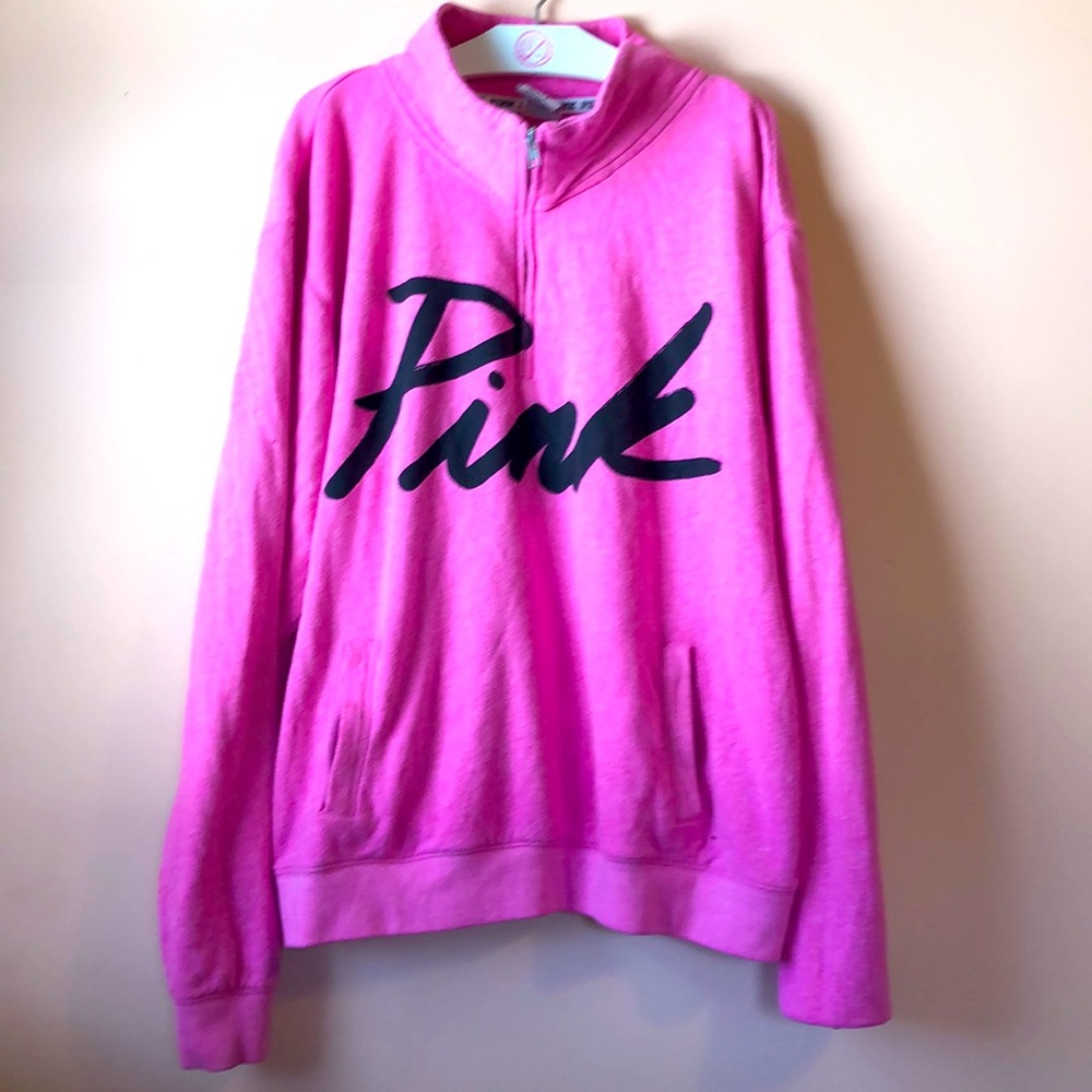 PINK 1/4 Zip Up
